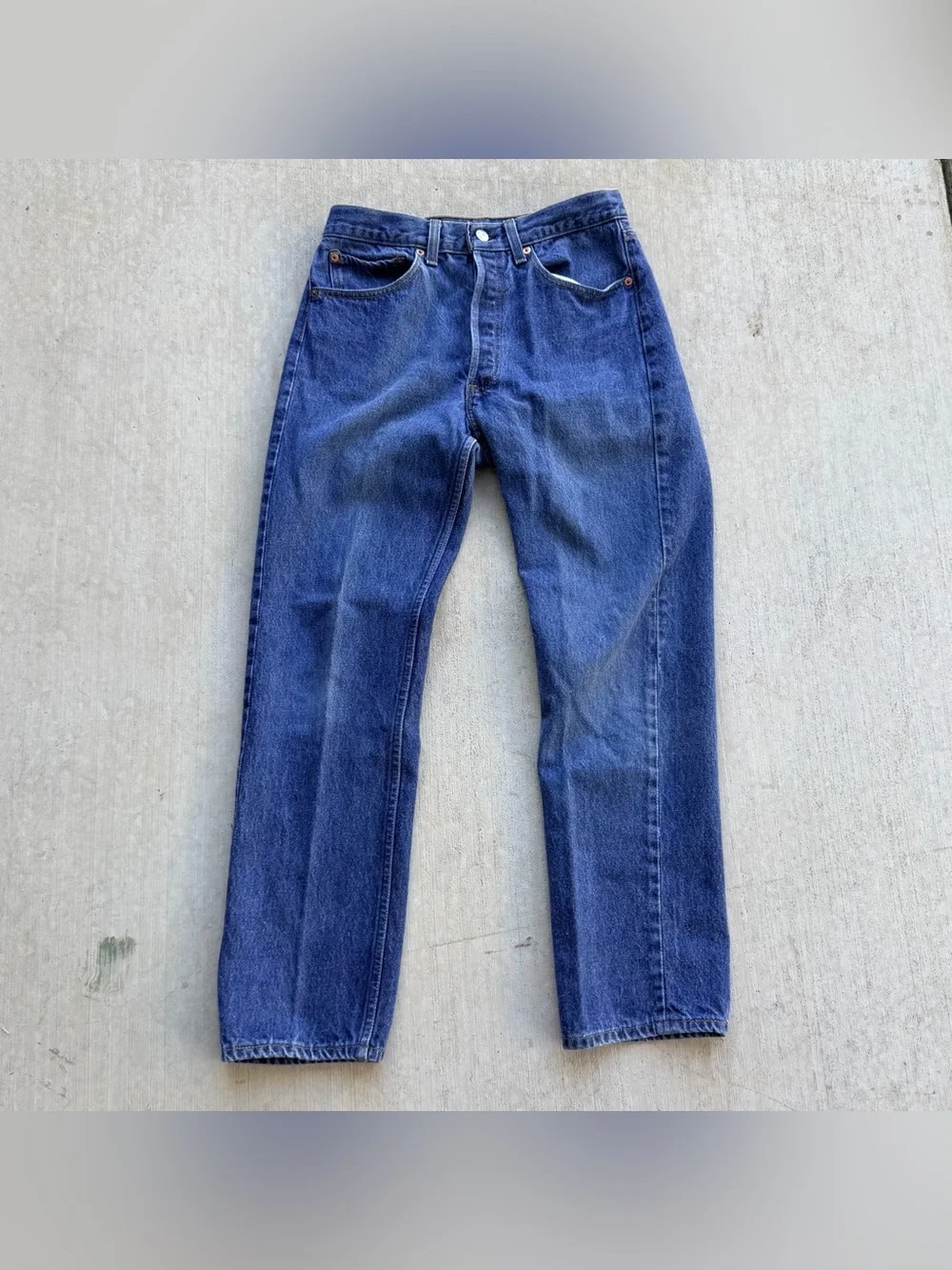 Vintage Levi’s 501 Jeans Made In USA 90s Button Fly 30x29